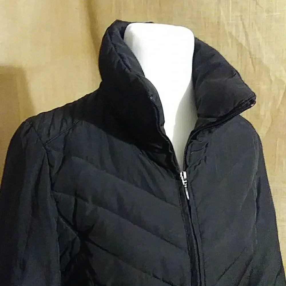 SALE - Kenneth Cole Reaction Warm Down Feathers Puffer Jacket M Black Winter